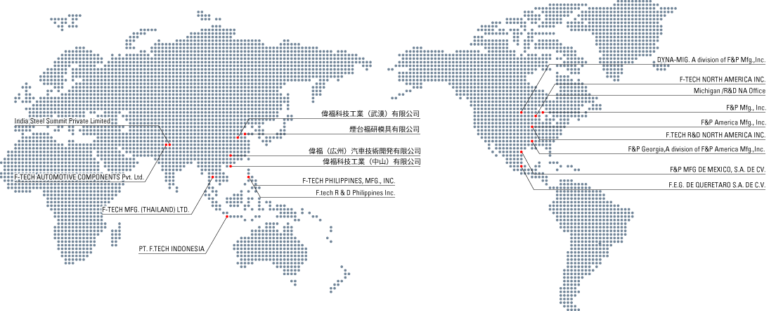 海外子会社マップ